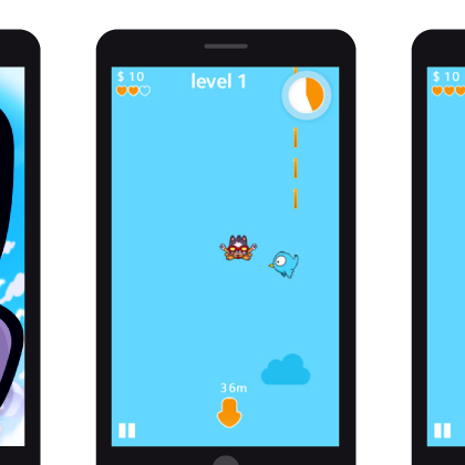Game screenshots.